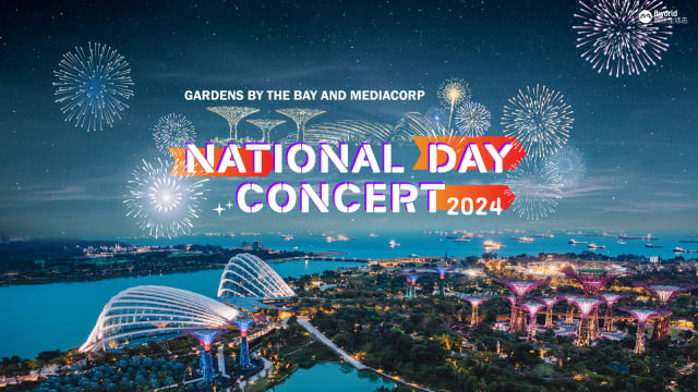 8月4日，滨海湾花园一起看国庆特备演唱会！