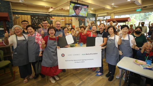 甘榜格南推出免费营养餐食 200多名年长者受惠