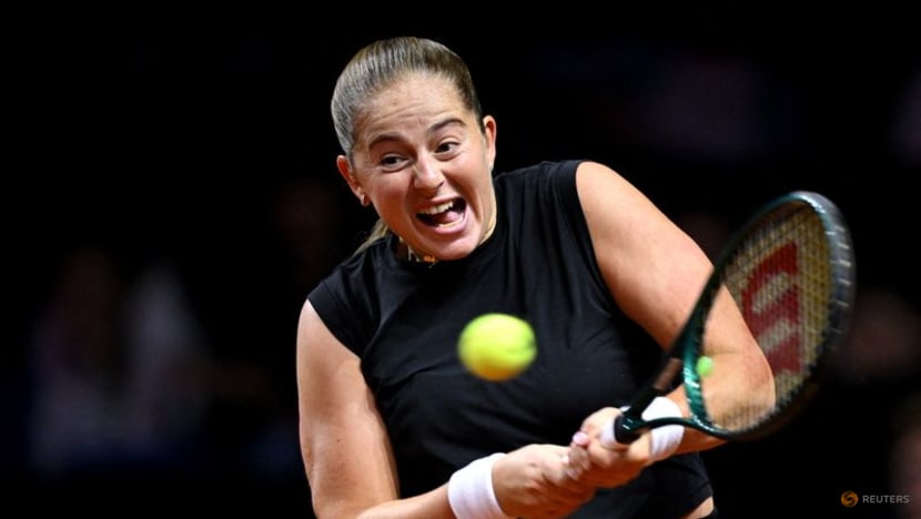 Unseeded Ostapenko books Stuttgart final spot against Sabalenka