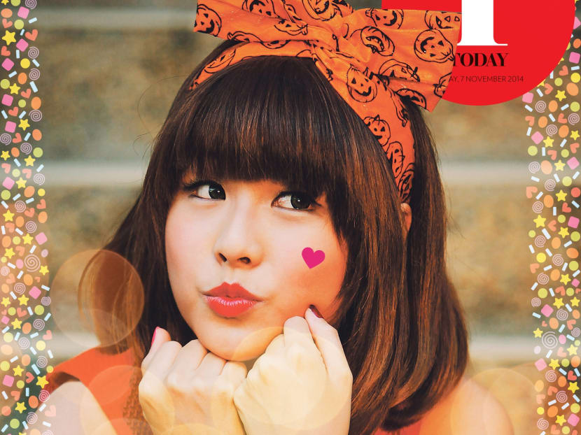 Stella, take a bow: Singapore’s latest music  talent, Stella Seah, goes kawaii. Photo: Jason Ho