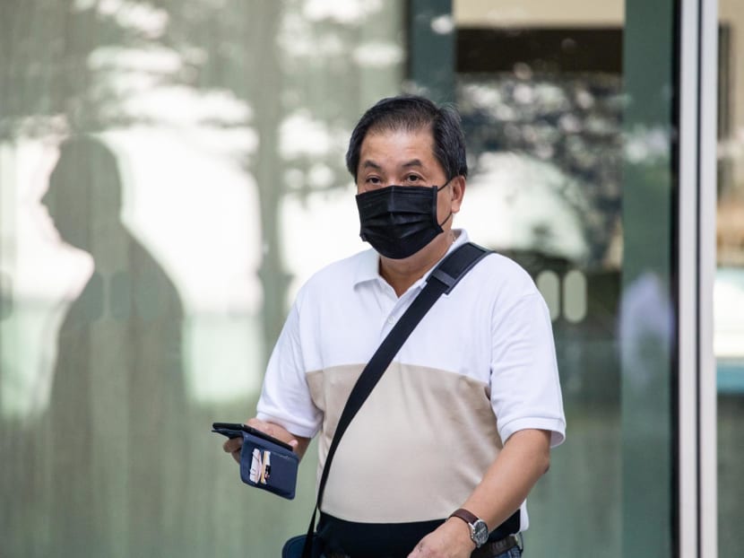 Tan Joo Sing arriving at the State Courts on May 30, 2024. Tan Joo Sing arriving at the State Courts on May 30, 2024.