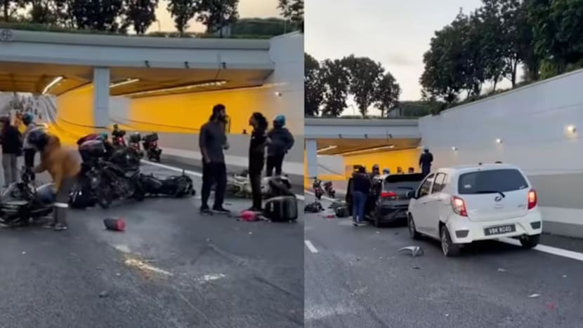 3 dibawa ke hospital susuli kemalangan berangkai di AYE