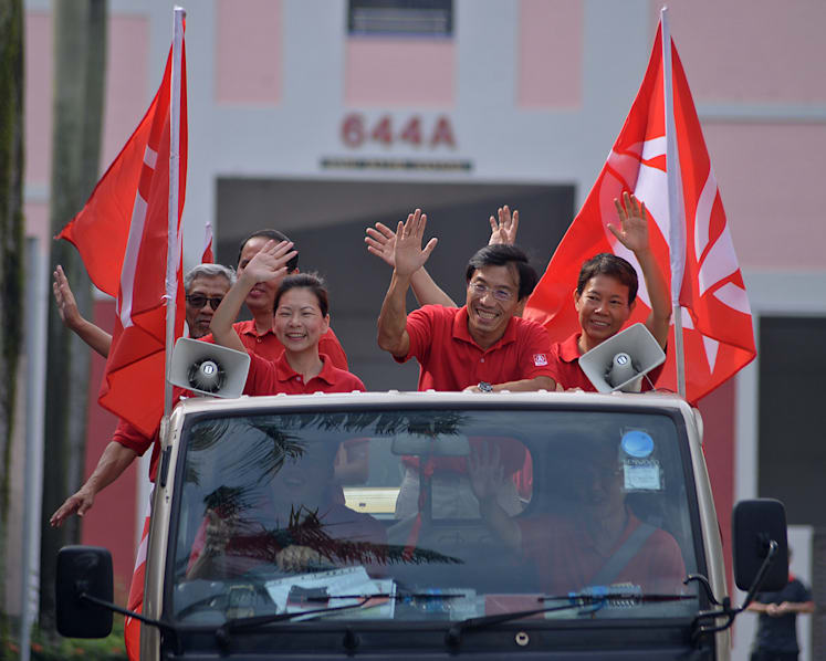 PAP and SDP begin thank-you parades