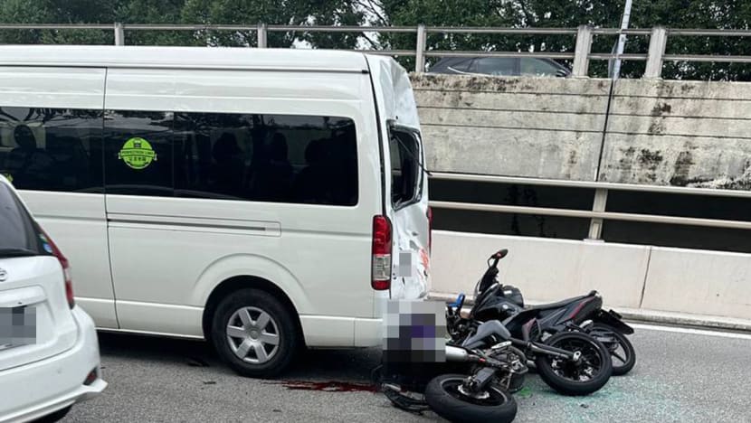 Minibus driver arrested for alleged careless driving after motorcycle pillion rider, 26, dies following TPE accident 