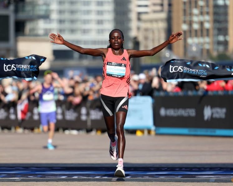 Ethiopian Gobena and Kenya's Jepchirchir take Sydney marathon honours
