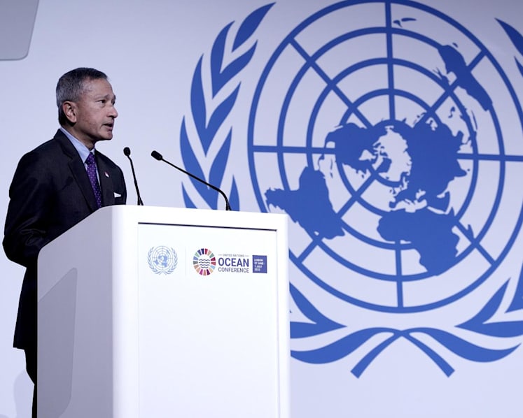 UN members 'need to urgently scale up actions' to protect the ocean: Vivian Balakrishnan
