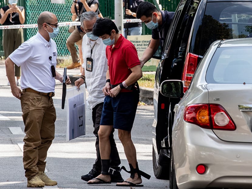 Greenridge Crescent boys’ deaths: 48-year-old father taken back to scene where bodies were found Greenridge Crescent boys’ deaths: 48-year-old father taken back to scene where bodies were found