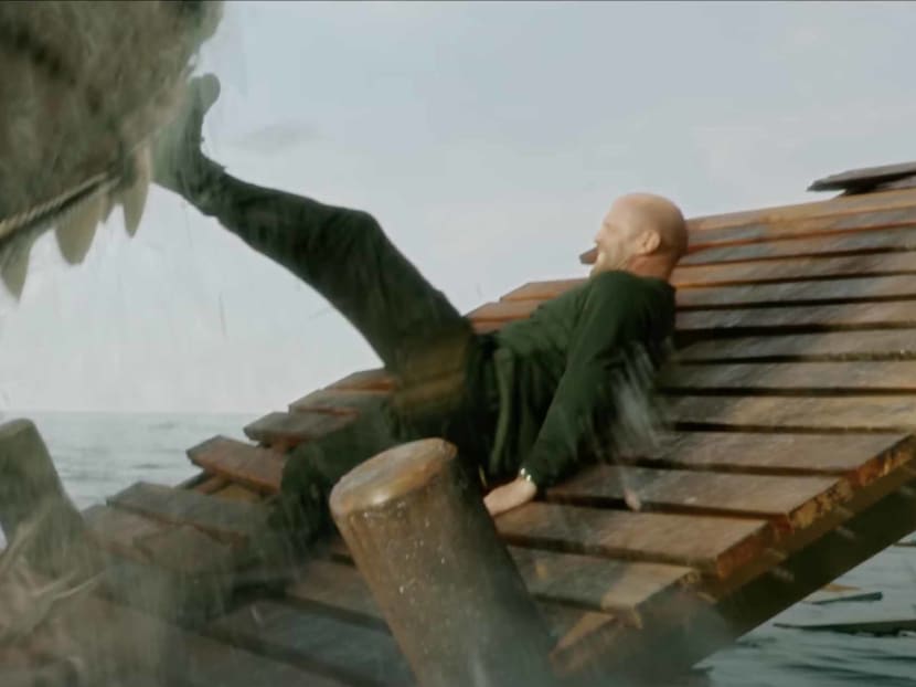 Trailer Watch: Jason Statham, Wu Jing Fight Monster Sharks In The Meg 2