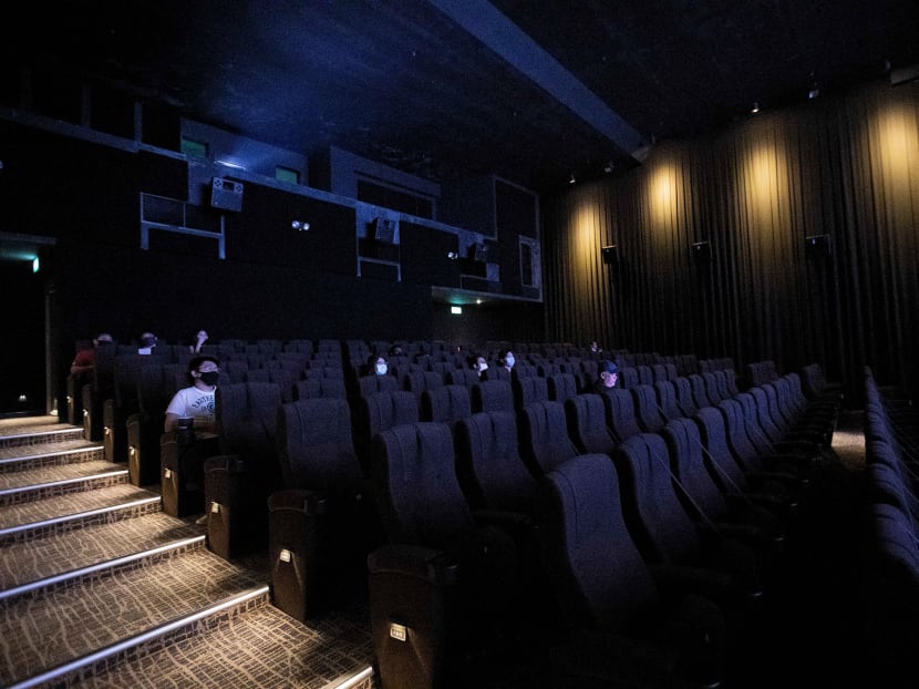 Joseph Wong Wei Jun, 20, once watched two to four movies in various Golden Village cinema halls, leaving each one midway to go to another hall to avoid being detected. Joseph Wong Wei Jun, 20, once watched two to four movies in various Golden Village cinema halls, leaving each one midway to go to another hall to avoid being detected.