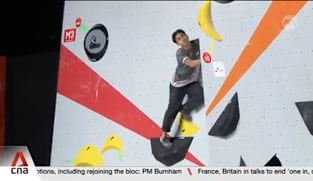Singapore climber Gerald Verosil says Asian Games campaign proves he belongs 