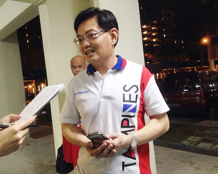 Heng shrugs off possibility of multi-party contest in Tampines