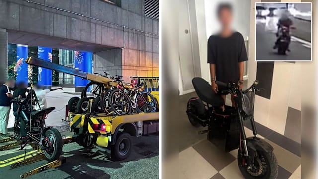 上月100台不合规代步工具被扣押 包括KPE隧道内飙车者的代步工具