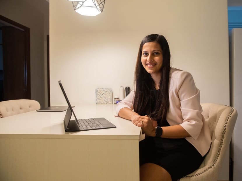 As she often remains sitting all day long at work, the author (pictured) wanted to improve her fitness by waking up at 5am every day for a half-hour run and cutting all sugar from her junk food-heavy diet. Despite being a determined person, she struggled to do so. As she often remains sitting all day long at work, the author (pictured) wanted to improve her fitness by waking up at 5am every day for a half-hour run and cutting all sugar from her junk food-heavy diet. Despite being a determined person, she struggled to do so.