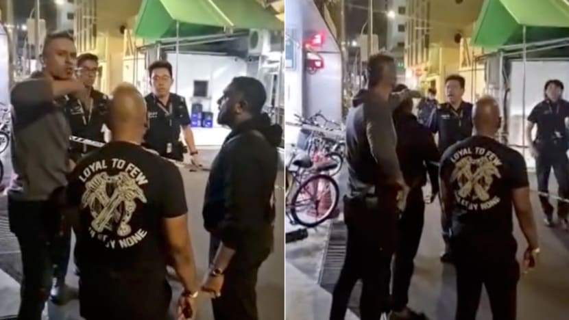 4 men charged after allegedly harassing police officers at Little India crime scene