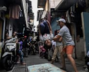 Gang sempit di Penjaringan ini lahirkan para juara gimnastik nasional