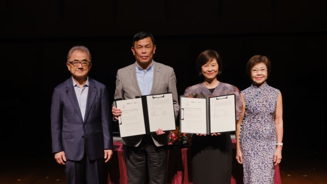 新加坡华乐团与南艺续签合作备忘录 深化华乐生态与人才培养