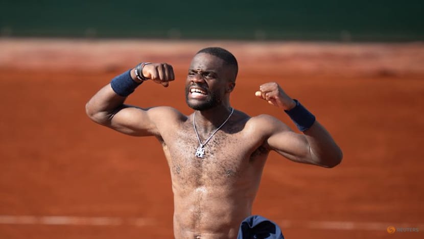 Tiafoe makes online plea after losing racket in crowd during victory celebrations
