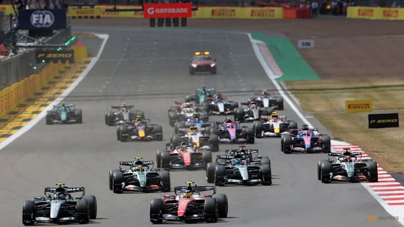 F1 leader Antonelli powers past Hamilton for first sprint win