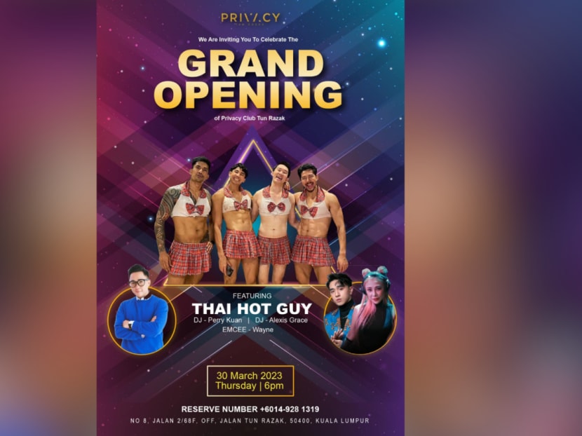 KL club event featuring men in women clothes cancelled: Malaysian police