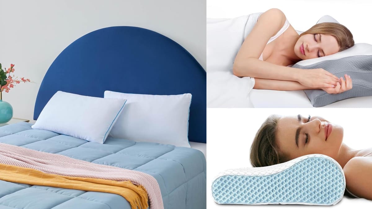 Low memory foam pillow top