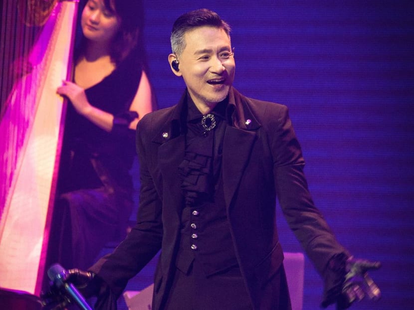 Hong Kong star Jacky Cheung performing three shows in Singapore in November 