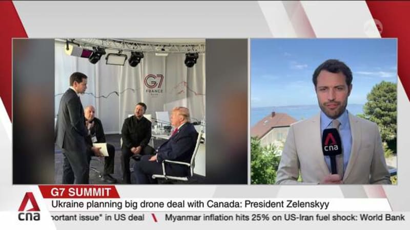 G7 Summit: Leaders gather in France for talks dominated by conflicts in Iran, Ukraine   
