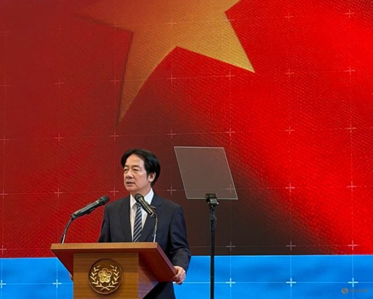 No room for compromise on Taiwan's security, president tells reservists