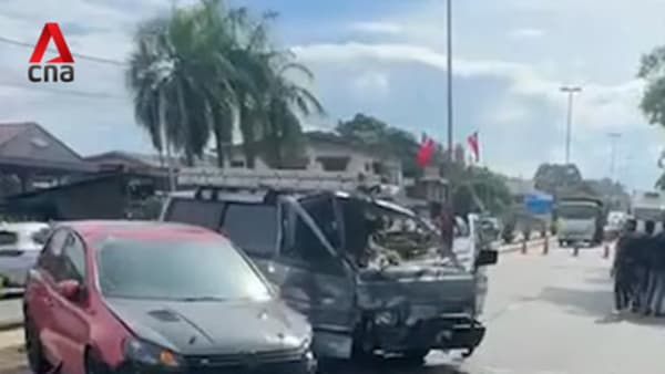 Malaysia teen killed in crash after lamp-post pierces van - CNA