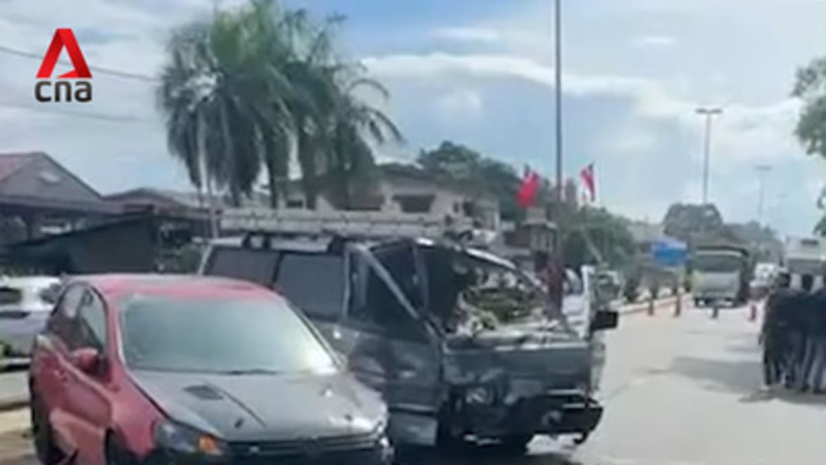 Malaysia teen killed in crash after lamp-post pierces van - CNA