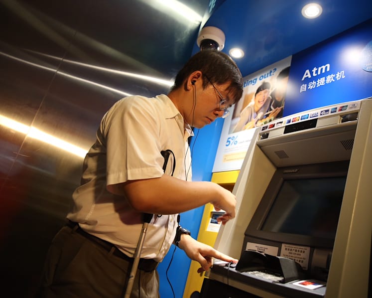 'Talking ATMs’ to help the visually-impaired