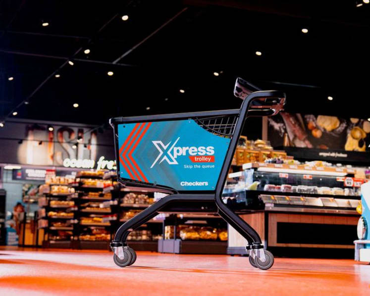 Shoprite's Checkers trials high-tech shopping trolleys in South Africa  