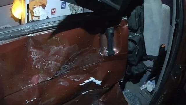 台男车祸后离奇失踪 原来是被抛飞至100米外露营车