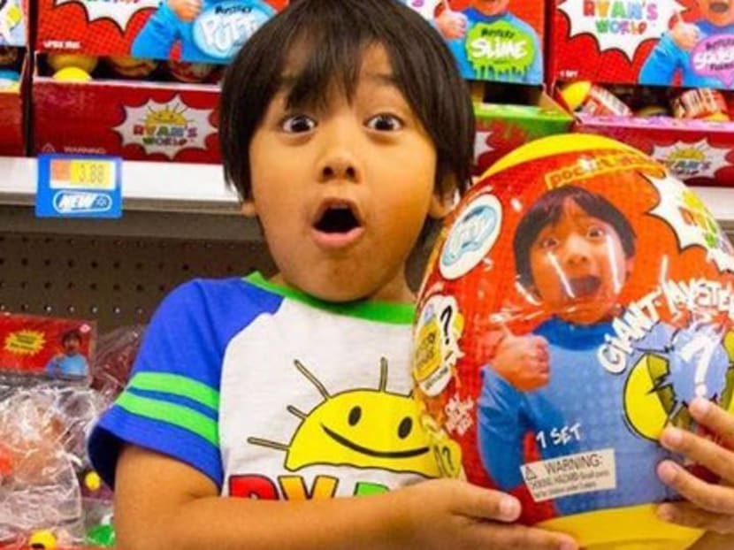 This 7 year old boy makes S 30 million a year reviewing toys on YouTube CNA Lifestyle
