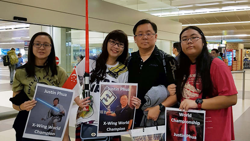 A family victory: S’porean lawyer wins Star Wars X-Wing World Championship