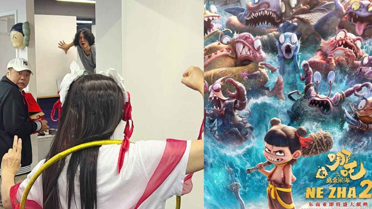 Stephen Chow as Nezha? The actor-director dresses up for fun ahead of Ne Zha 2’s Hong Kong release