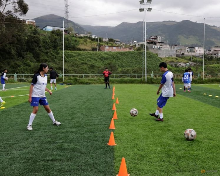 Ecuadorean children chase World Cup dreams at Caicedo's football schools