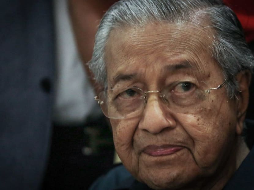 Bersatu chairman, Dr Mahathir Mohamad, speaks to reporters at a press conference at the Bukhary Foundation, Kuala Lumpur, January 17, 2020.