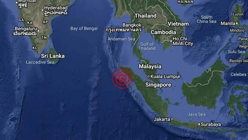 Gempa kuat landa luar pantai barat Sumatra Utara