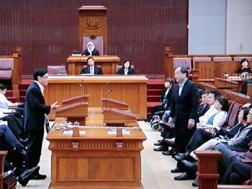 Parliament debates on AHPETC on Feb 13, 2015.