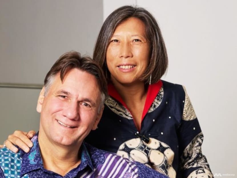 How Max Maeder’s parents Hwee Keng and Valentin first met almost 30 years ago