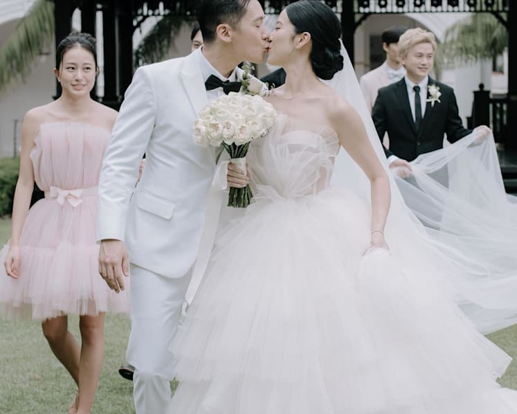 Ah Boys To Men's Joshua Tan and Zoen Tay got married on Boxing Day