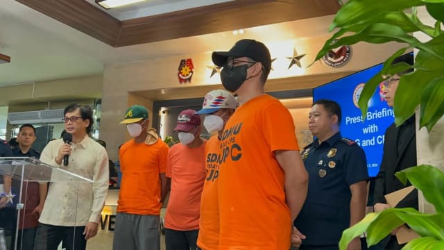一马国人三中国人菲律宾被绑架 四名警察被捕