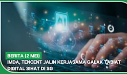 BERITA (2 Mei) | IMDA, Tencent jalin kerjasama galak tabiat digital sihat di SG