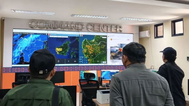 印尼加强西加里曼丹林火监测 防烟霾跨境飘入马国