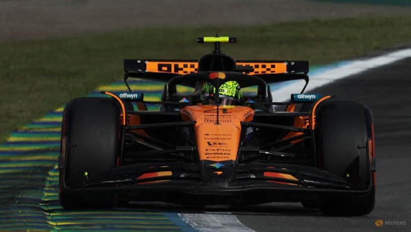 Norris poised for big leap in title race with Sao Paulo pole