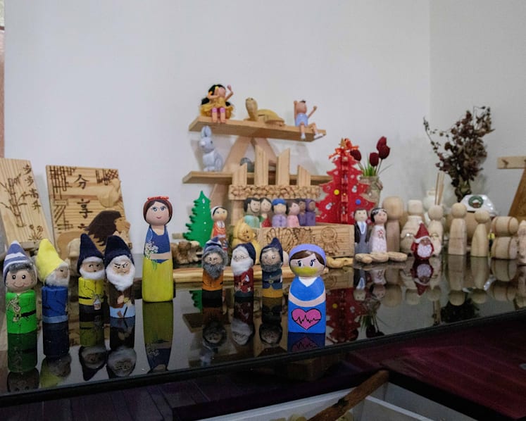 Home videos, letters to neighbours, handmade woodcrafts: How some Singaporeans passed time during Covid-19