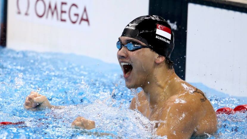 IN PICTURES: Joseph Schooling's historic Olympic gold