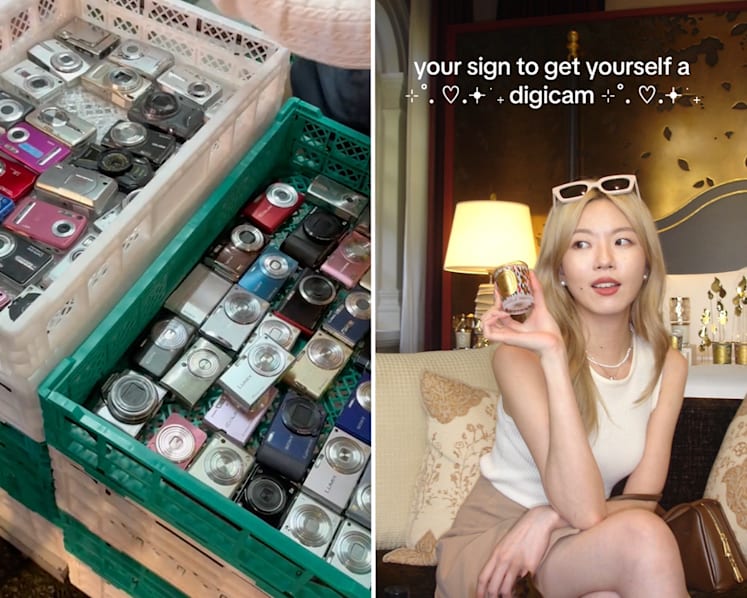 #trending: Move aside smartphones and film cameras, digicams from the 2000s are making a comeback thanks to Gen Zers