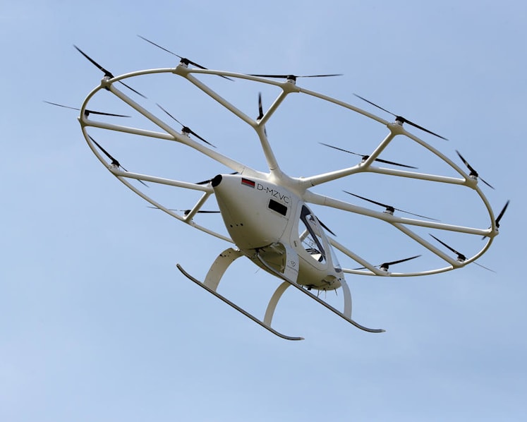 Flying air taxi to make first public showcase over Marina Bay on Oct 22