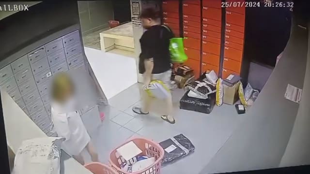 到新山租公寓 狮城男女被指偷居民包裹